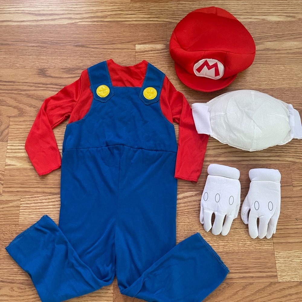Nintendo Red and Blue Character Costume Set
